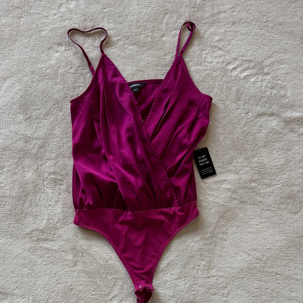 Express Fuchsia Bodysuit